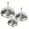 Metal Funnel For Canning Kitchen Tools Kitchen Accessories Wide Mouth Funnels Bar Wine Beer Oil Flask Funnel