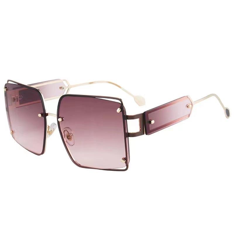 European American Stylish Sunglasses Women Big Size Square Shape Women’s Sun Glasses Fashion Trendy Sunglass Women