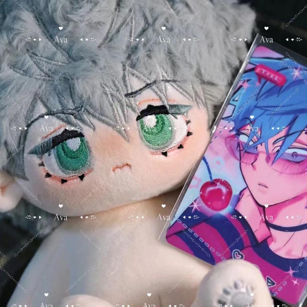 20cm Ava Anime Alien Stage Till Ivan Stuffed Plush Doll Handsome Boy BL Nude Body Cosplay Birthday Gift Send Friends