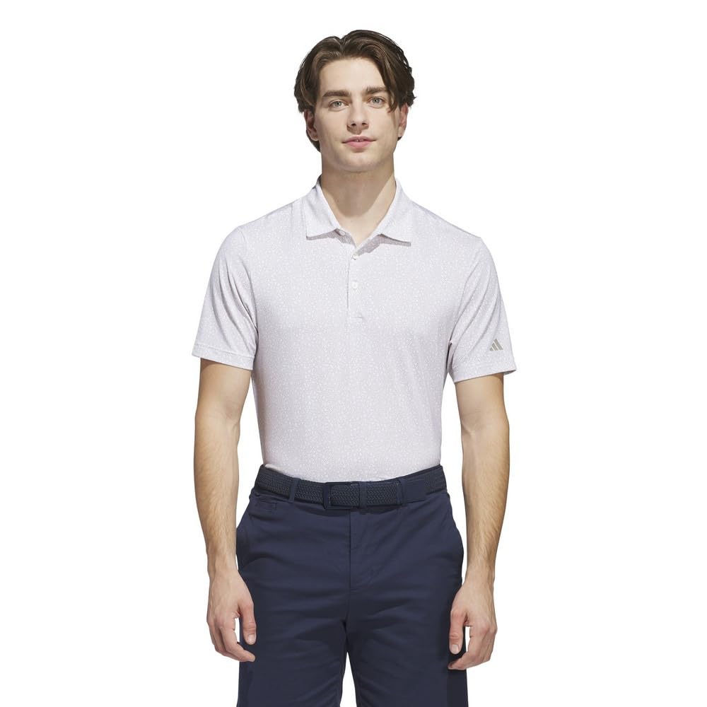 

Golf Bunker Print Short Sleeve Shirt for Beige [Adidas Golf] Men, White/Putty