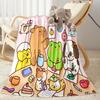 Cute Capybara Party Blankets are suitable for living rooms,making them an ideal choice for outdoor travel and gifts.