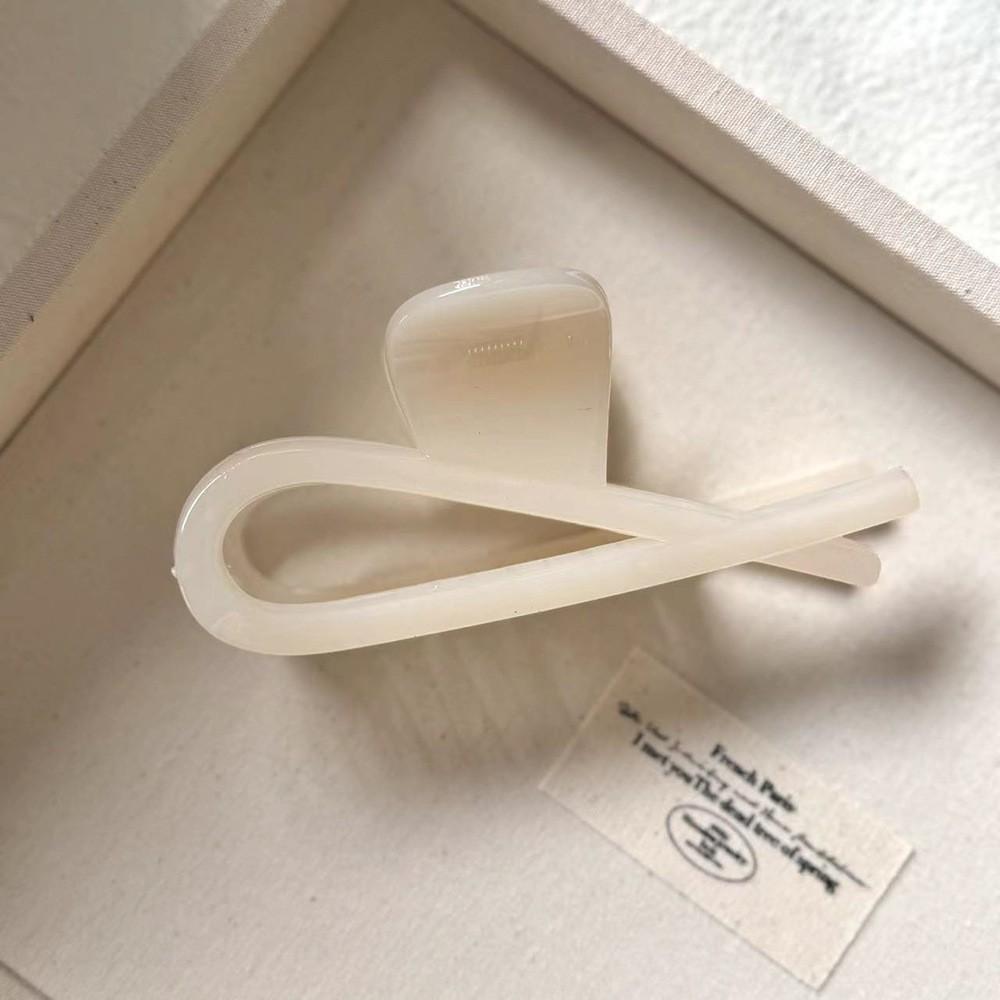 Simple Large Crab Hair Claw Clips Women Girls Matte Tortoiseshell Bow Ponytail Hair Clamps Barrettes Hairpins Hair Accessories