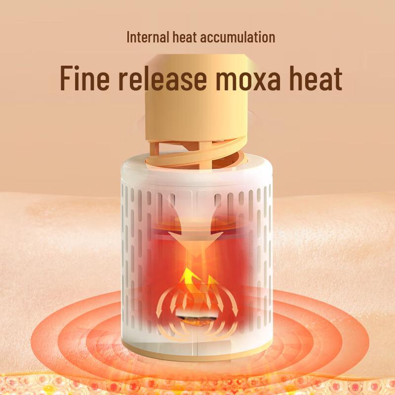Hezheng Portable Smokeless Moxibustion Can Set