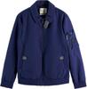 Demi-season Jacket Bonded With Coloured Backer Jacket Blue