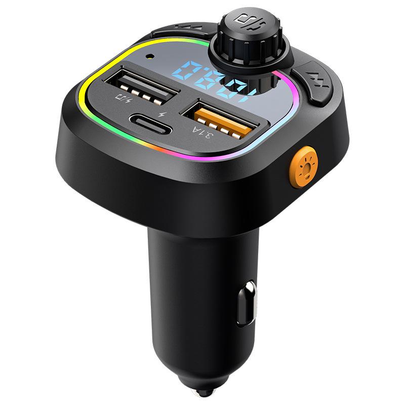 

1 шт. Автомобильный Радио Модулятор MP3 Плеер Bluetooth 5.0 FM Передатчик Plug-and-Play USB Супер Быстрая Зарядка Беспроводные Авто Аксессуары