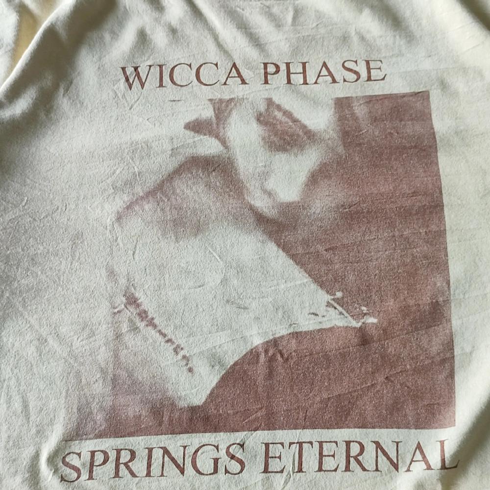 Vintage WICCA PHASE SPRINGS ETERNAL T SHIRT Short Sleeve FL0985 Unisex T-Shirt XXL