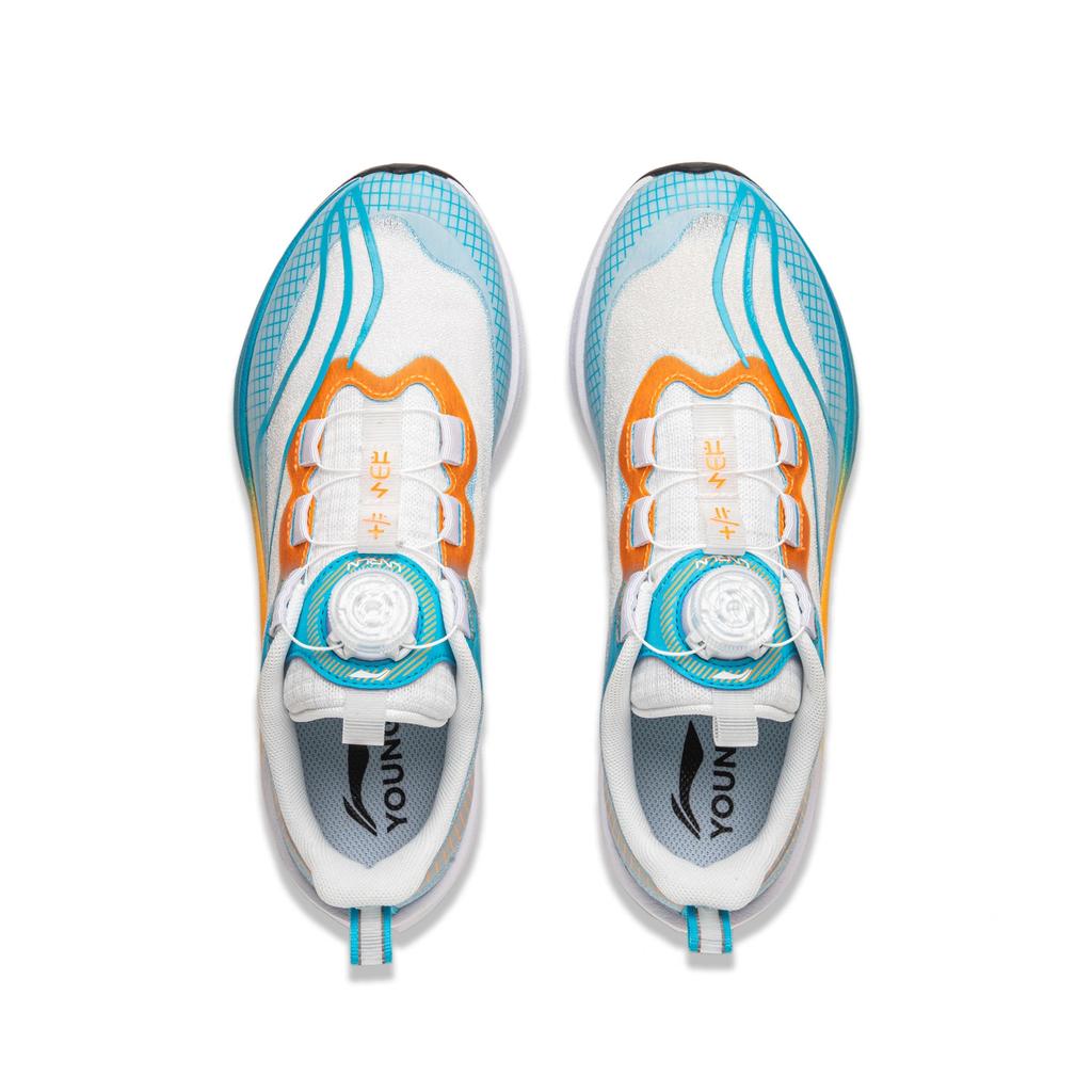 Li Ning Children Red Rabbit 7 Pro Young Fabric Personality Trendy Fashion Breathable Low Top Running Shoes Kids Sneaker YKFU028-13
