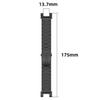 Watch Band for Huami Amazfit T-Rex Pro A1918 Titanium Alloy 3-Bead Wrist Strap