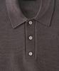 ANALOG MOOD Hazzi Button-Up Collar Knit (Charcoal)