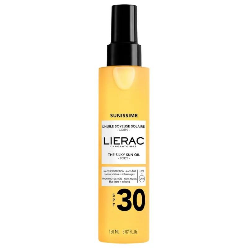 Lierac Sunissime Шелковистое солнцезащитное масло для тела SPF30 150 мл