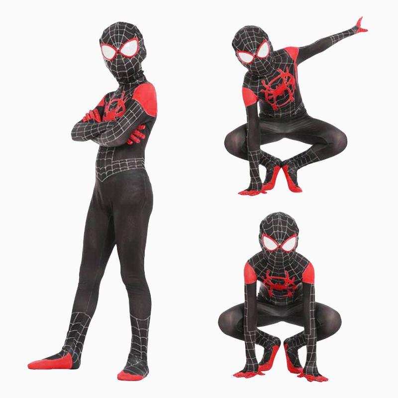 High-quality Spider-man Into The Spider-verse Cosplay Costume With Perfect Stitches