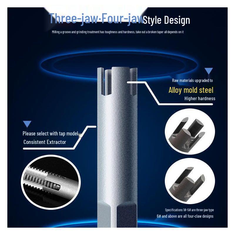 High-Strength Universal Screw Extractor & Remover Tool