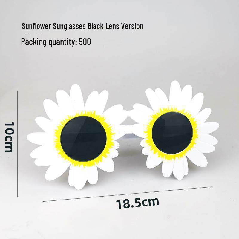 Creative Party Photo Props: Funny Cake & Christmas Birthday Glasses