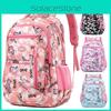 Alphabet Child Patterned Schoolbag Anti Splashing Water Wear Backpack Resistant