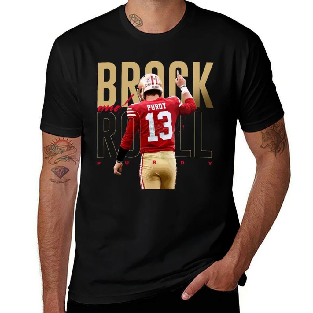 Brock Purdy 13 TShirt Casual Trendy Short Sleeve TShirt