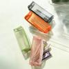 Cute Transparent Pencil for Case Mesh Makeup Storage Holder Pouch Solid Color for Travel Cosmetics Stationery Small Craf