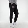 Jordan Air 23 Running Training Print Fleece Lined Foot Length Style Knitted Sweatpants Men's Black CV3162-010