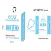 LED Light-up Dual Port Fast Charger 20W PD + 4A QC3.0 (US/EU/UK)