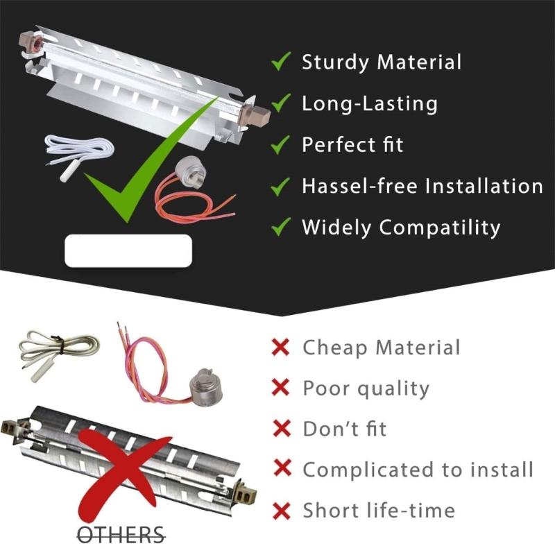 Temperature Sensor Refrigerator Defrost Thermostat Metal Material for Fridges
