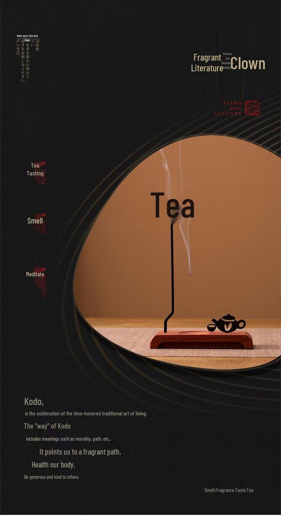 Creative Inverted Sandalwood & Agarwood Incense Burner Stand - Dao Ya Tea Incense Holder