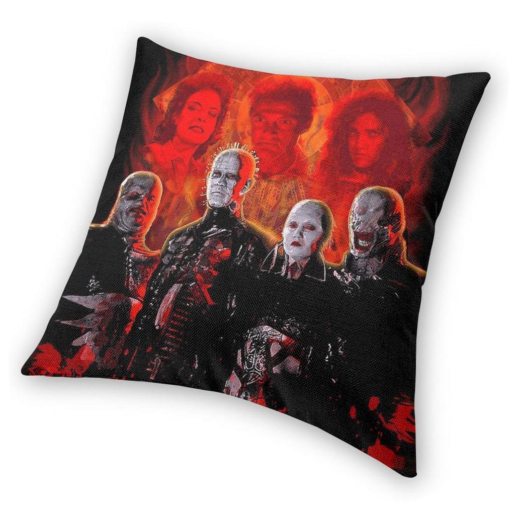 Cenobites Pinhead Lament Configuration Hellraiser Pillowcase Polyester Linen Velvet Pattern Throw Pillow Case Room Cushion 18"