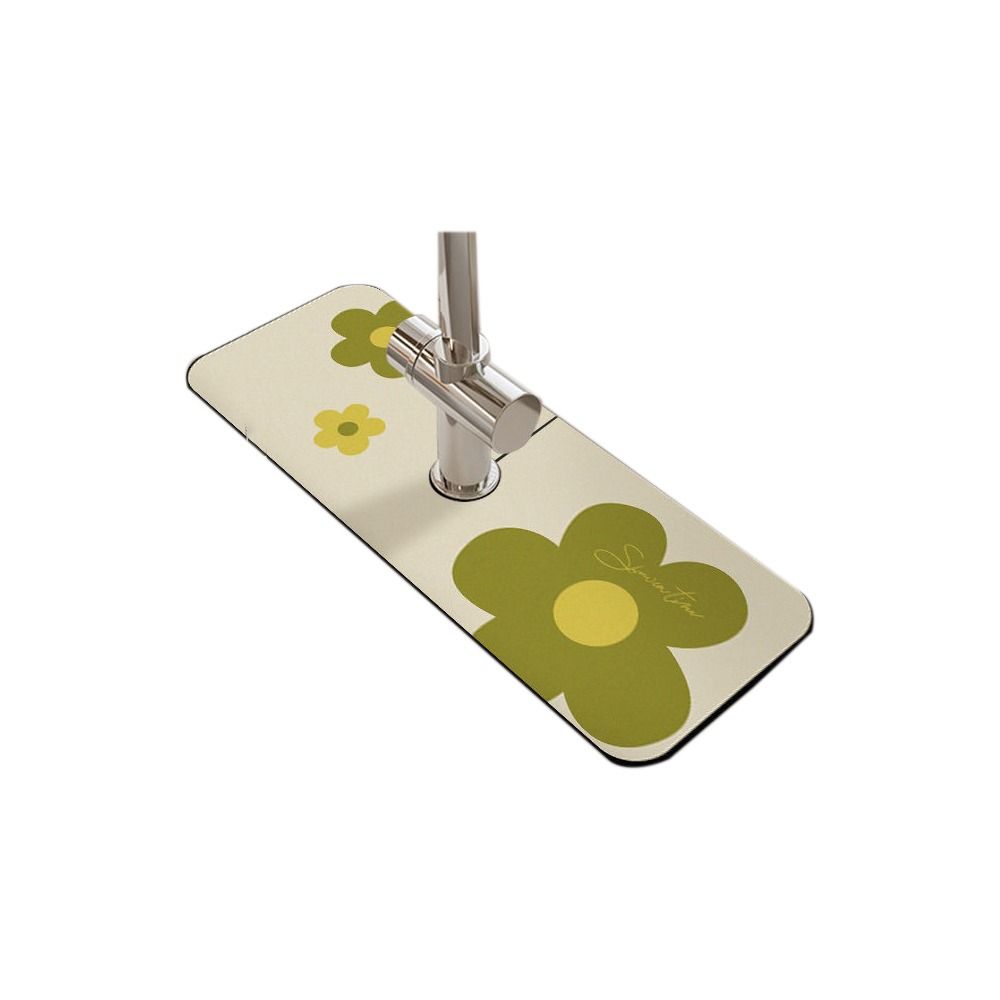 Non slip Countertop Protection Mat Sink Splash Guard Faucet Mat Absorbent Pad Faucet Drain Pad