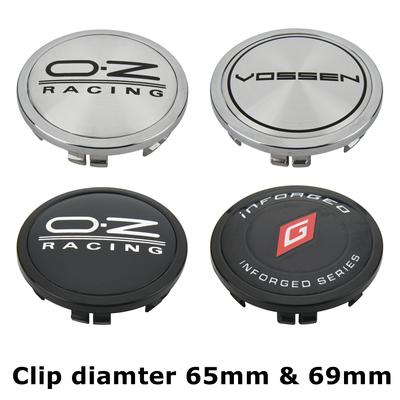 4PCS OD 74MM & OD 75MM Caps On Wheels OZ VOSSEN INFORGED Emblem Wheel Center Cap Car Logo Wheel Cover Hub Caps Sport Rim Caps