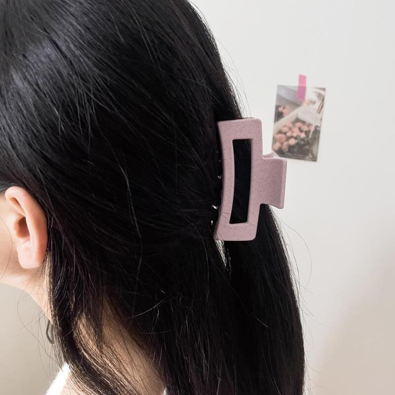 Rhodazo Pink Women s Hair Clip Square pink