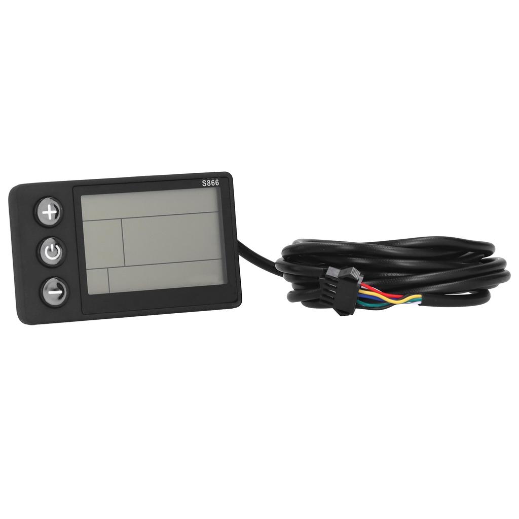 Waterproof LCD Display Panel Lightweight for Electric Bicycle Scooter Riding Accessories48V