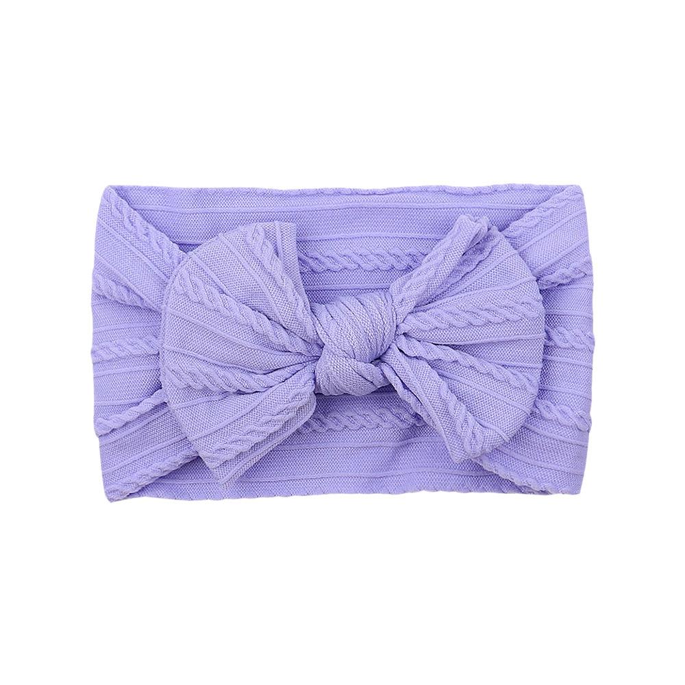 Baby Headband, Elastic Wide Brim Bow Children's Headband