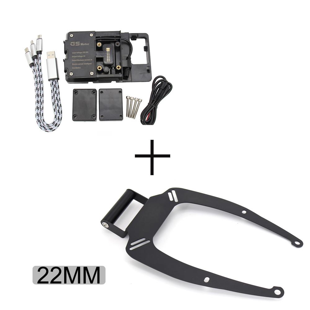 FOR YAMAHA NMAX155 NMAX125 N-MAX NMAX 155 125 2015-2020 Motorcycle GPS Navigation GPS Plate Bracket Adapt Holder SMART PHONE