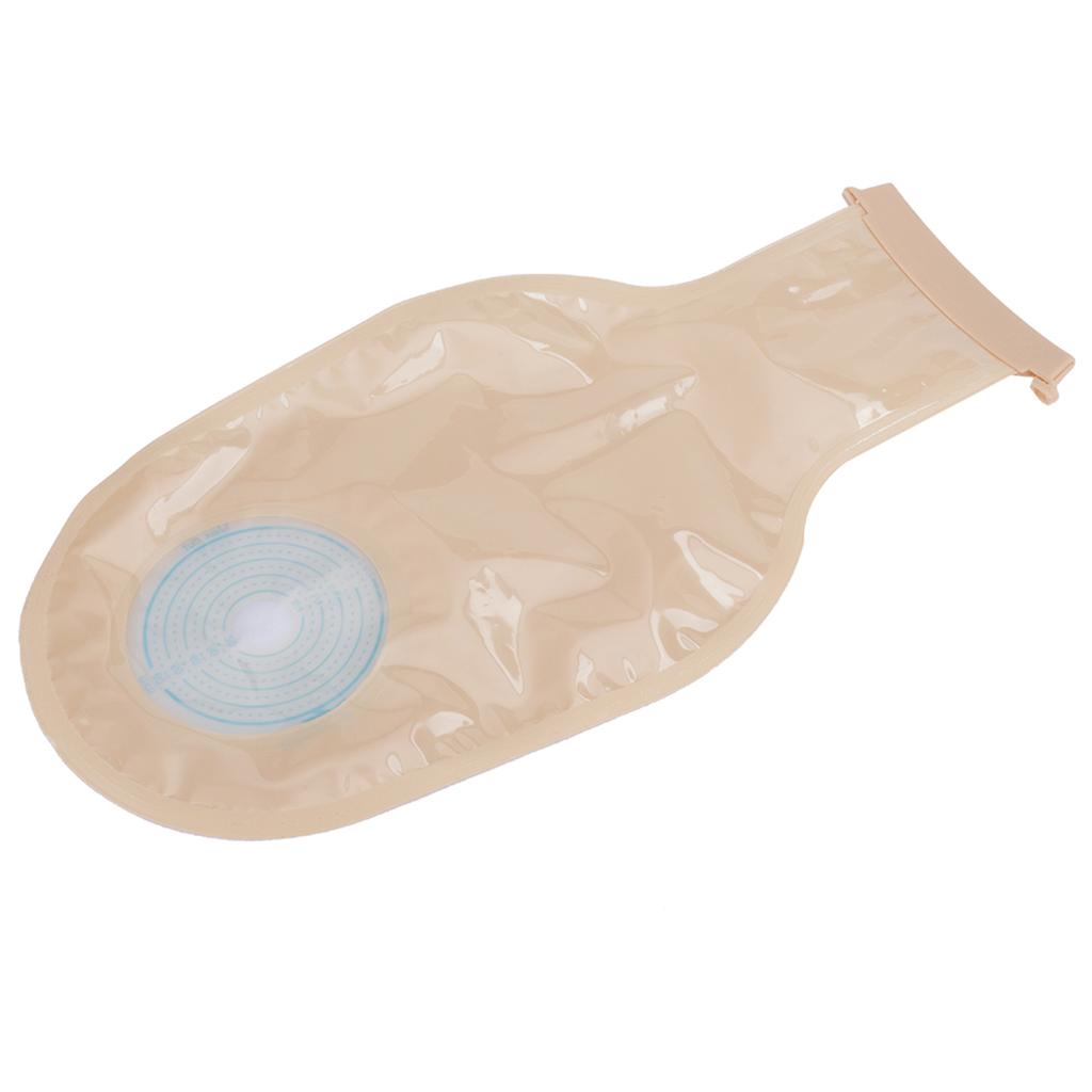 10pcs Disposable Colostomy Bag Soft Skin Friendly Colostomy Pouch Bag(Open Type )