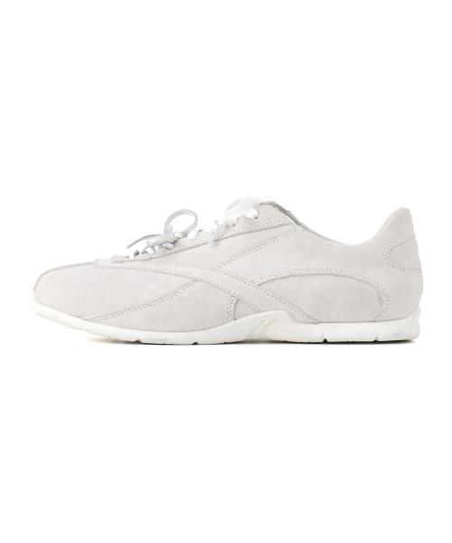[DNSR Woman] Low-cut Suede Sneakers White [DNBEFWKR01BK]