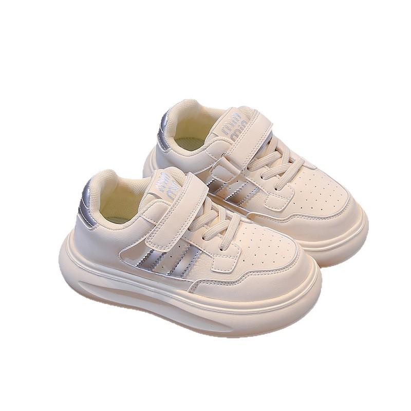 Children's Fashionable White Shoes, New Autumn Model, Girls' Casual Sneakers, Boys' Shoes, Student White Sneakers