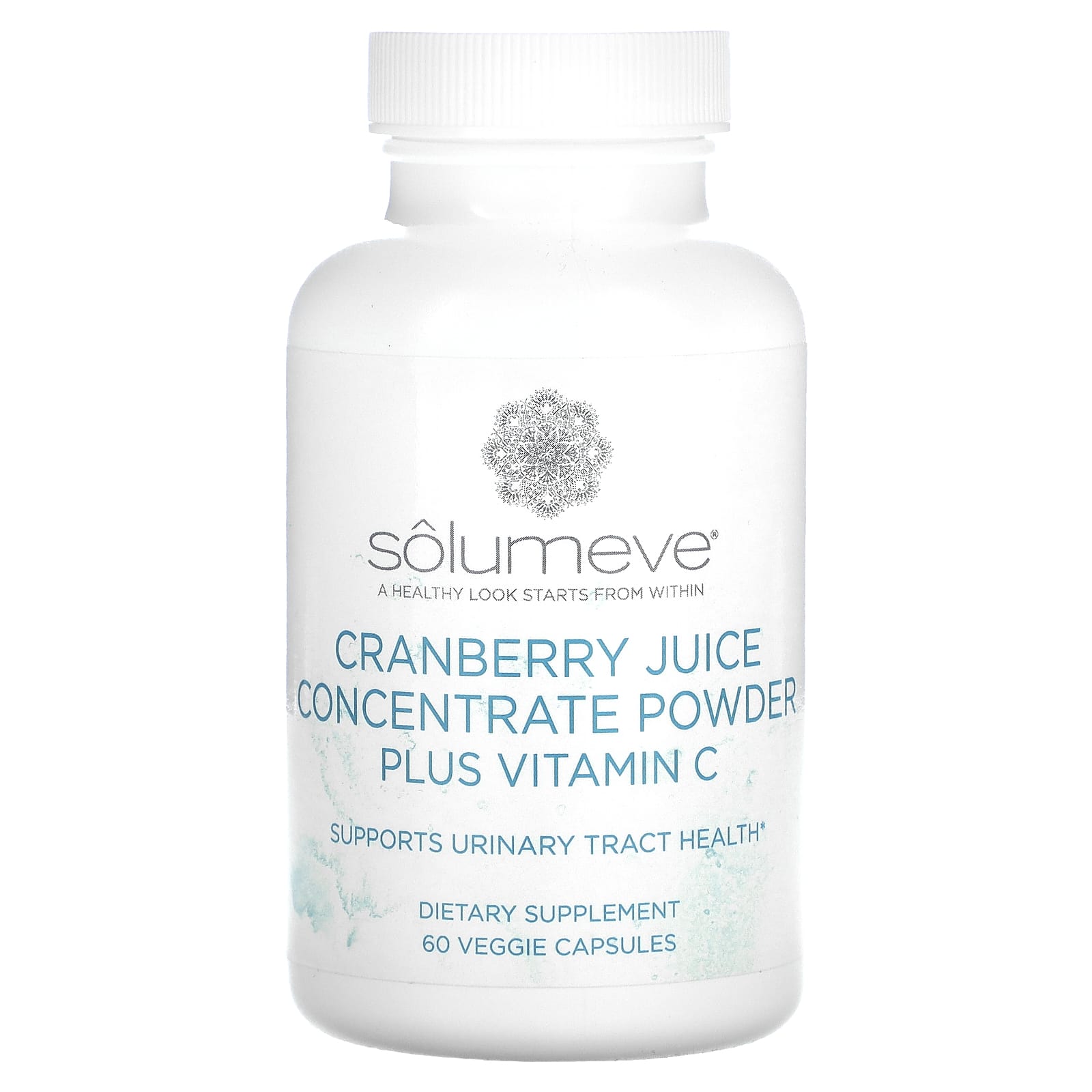 

Cranberry Juice Concentrate Plus Vitamin C, Veggie Capsules 60