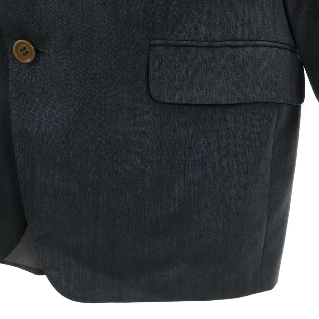 LANVIN BOUTIQUE 90s Made in Italy Old tailored jacket 48 gray Men's Used