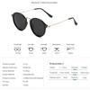 Outdoor Vintage Sonnenbrille Beschichtung Brille Herren Damen UV400 Schutz Retro Rund Verspiegelt