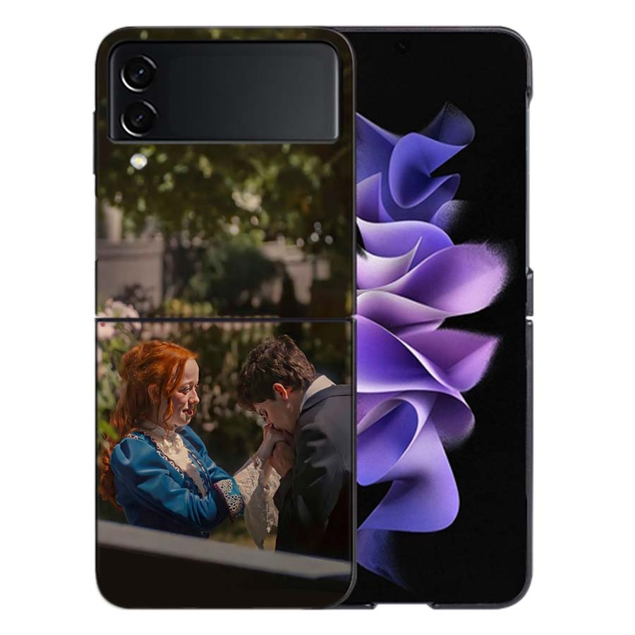 Anne With an E Phone Case For Samsung Z Flip 6 7 5G Galaxy Z Flip 5 4 3 5G Cases Shockproof Hard Cover TPU