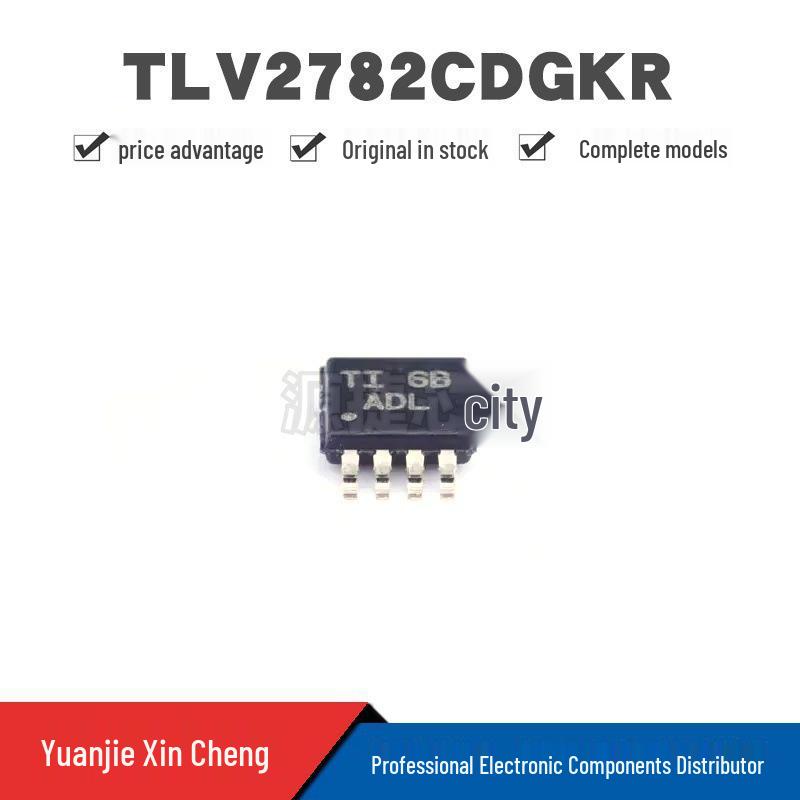 TLV2782CDGKR VSSOP-8 Precision Dual-Channel Operational Amplifier IC, Brand New