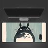 Totoro Art Mouse Pad, Large Gaming Desk Mat, Non-slip XXL Mousepad for Laptop & Tablet, Mini PC Playmat with Stitched Edges