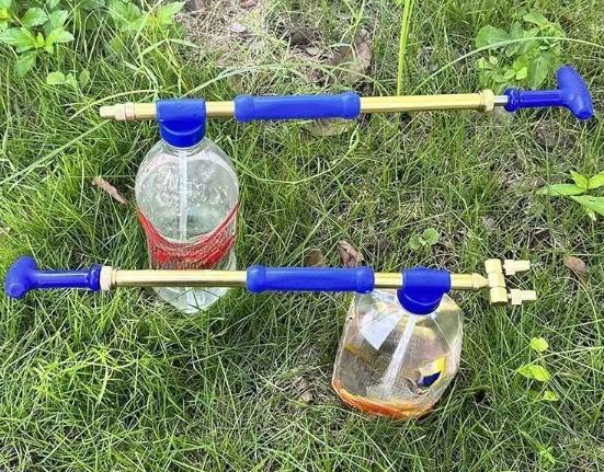 Copper For Bottle Spray Bar with Adjustable Nozzle for Manual Pull Sprayer Used in Garden Watering and Plant Care