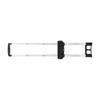 Builtin Luggage Handle Assembly Replacement ThreeSection Telescopic Suitcase Retractable for