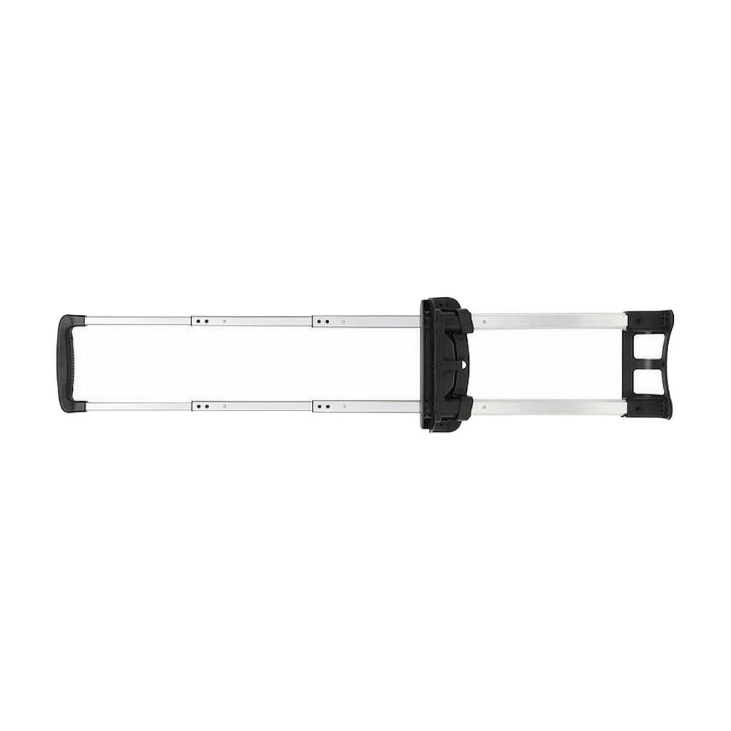 Builtin Luggage Handle Assembly Replacement ThreeSection Telescopic Suitcase Retractable for
