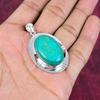 Arizona Türkis Edelstein Anhänger, 925 Sterling Silber Anhänger Schmuck, handgemachter antiker Schmuck Geschenk für Mutter