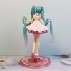 19CM Anime Fairy Tale Wonderland Hatsune Miku Rapunzel Cute Twin Tails Dress Up Model Toy Gift Collection Action Figure