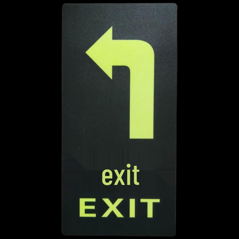 Brangdy Luminous Safety Warning Floor Decal