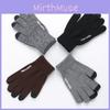 Soft And Comfortable Knitted Winter Warm Gloves With Touch Screen Capability