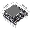 5PCS YX5200 DFPlayer Mini MP3 Player Audio Module MP3 Voice Decode Board Supporting TF Card U-Disk IO/Serial Port/AD for Arduino