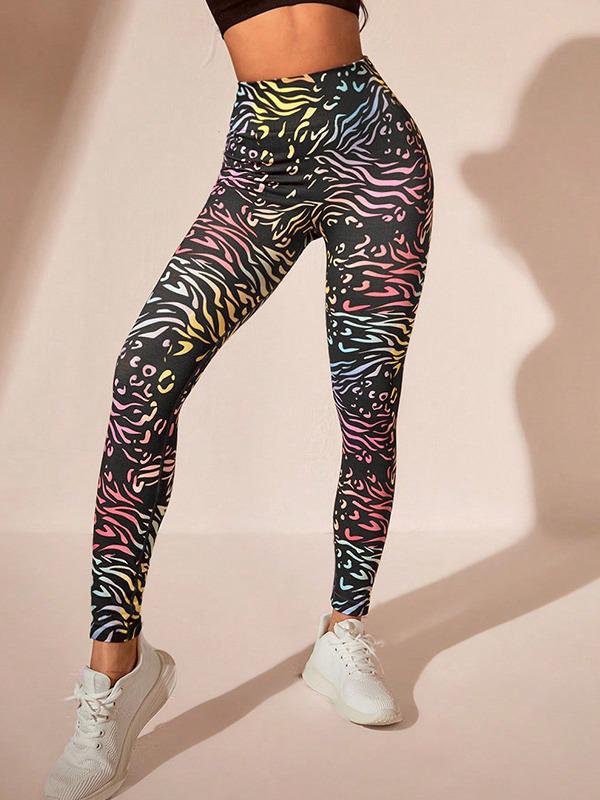 Women's High Elastic Nude-Feel Yoga Pants - Professional Long Fitness Wear