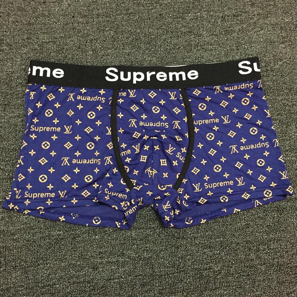 Módní Pánské Prémiové Bavlněné Boxerky s Elastickým Pasem Sexy Kalhotky